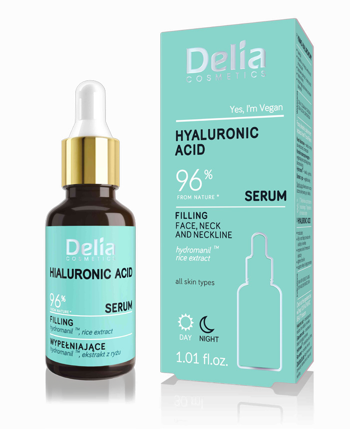 DELIA SERUM HYALURONIC 30ML PEPTIDES 30ML