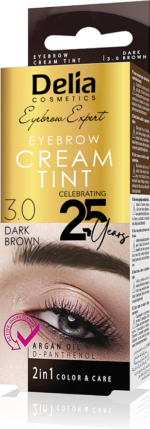 DELIA HENNA CREAM FOR EYEBROWS &